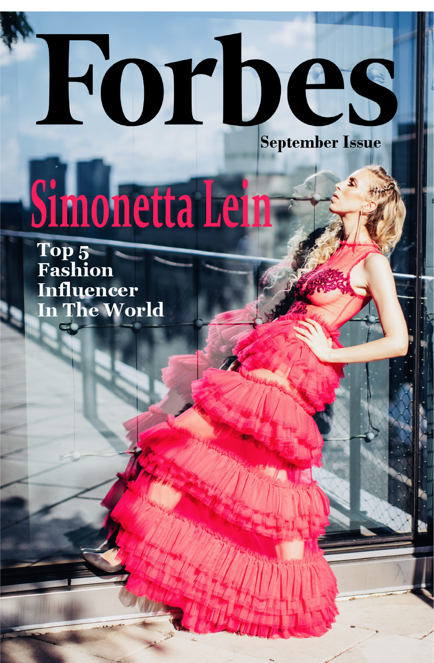 Fashion Influencer/TV Host Simonetta Lein Featured In Forbes Magazine