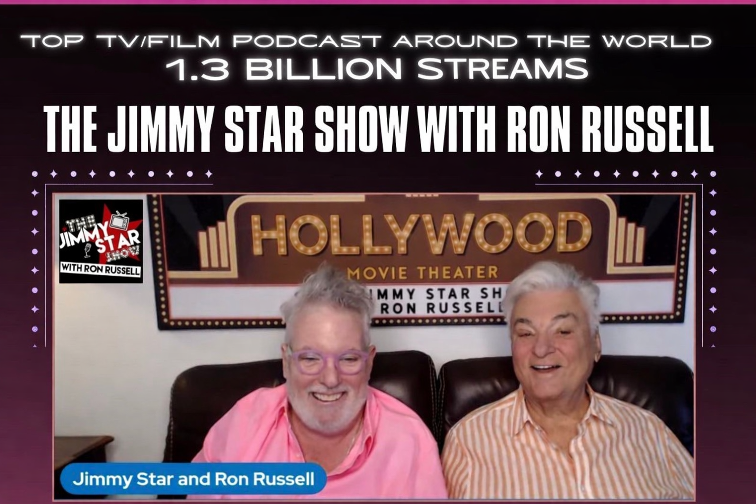 From Jimmy Star Show YouTube | Courtney Gains / Jeff Caperton | @thisisjimmystar @ronrussellshow #jimmystarshowwithronrussell #acting #actor #comedy